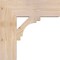 Ekena Millwork Merced Block Smooth Bracket, Douglas Fir, 5 1/2"W x 20"D x 20"H BKT06X20X20MRC05SDF - alternate 3